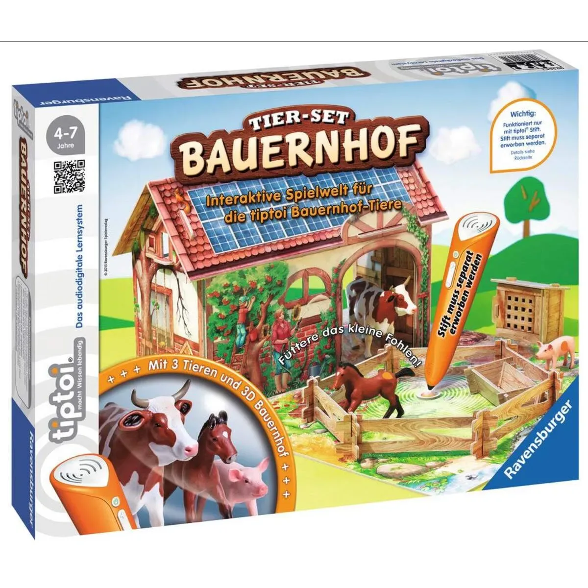 RAVENSBURGER 000564 tiptoi® Tier-Set Bauernhof från Ravensburger – produktbild