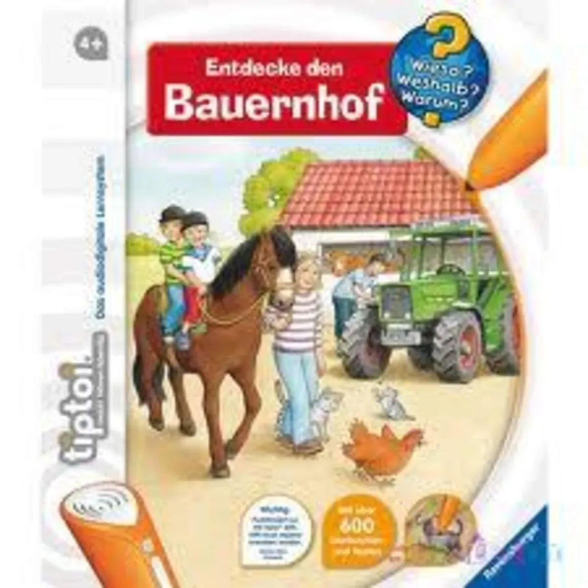 RAVENSBURGER 000580 tiptoi® Entdecke den Bauernhof fra Ravensburger – produktbillede