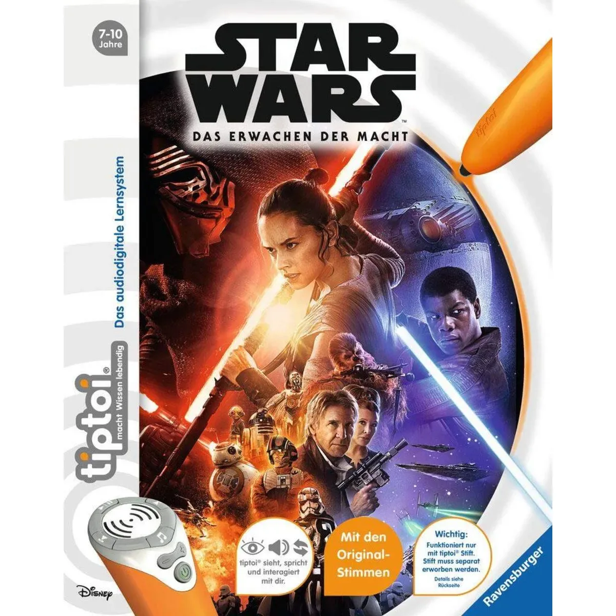 RAVENSBURGER 000671 tiptoi® Star Wars Das Erwachen der Macht (Episode VII) fra Ravensburger – produktbillede