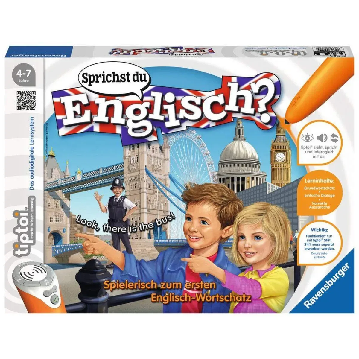 RAVENSBURGER 000786 tiptoi® Sprichst du Englisch? fra Ravensburger – produktbillede