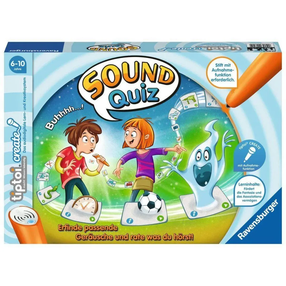 RAVENSBURGER 000841 tiptoi® CREATE Sound-Quiz fra Ravensburger – produktbillede