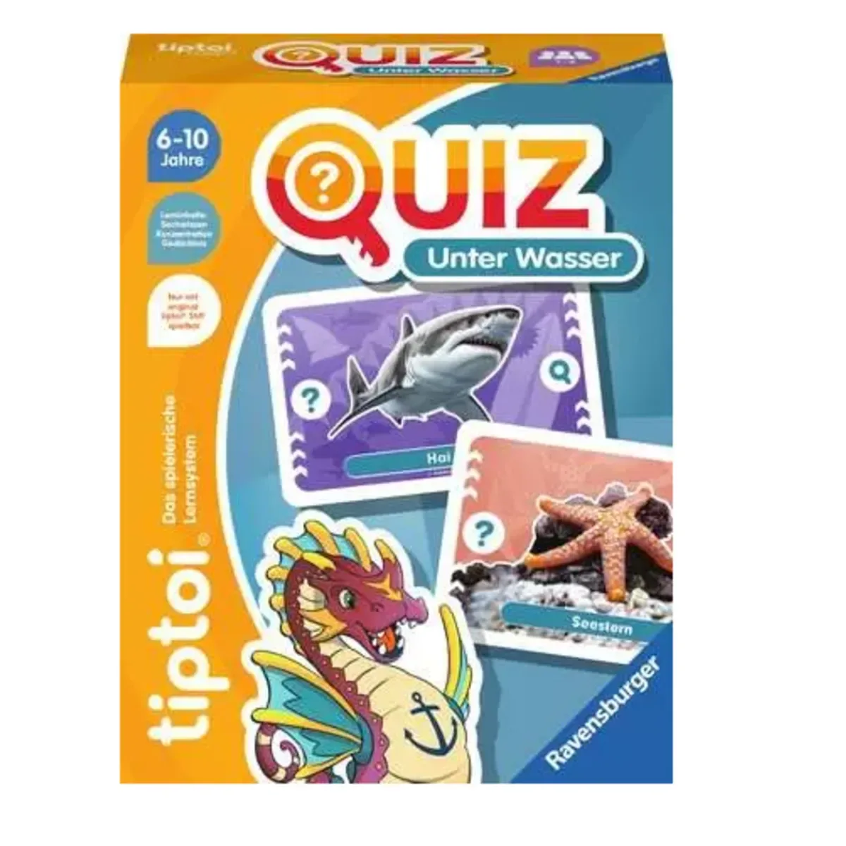 Ravensburger 00192 tiptoi® Quiz Unter Wasser - ab 6 Jahre fra Ravensburger – produktbillede