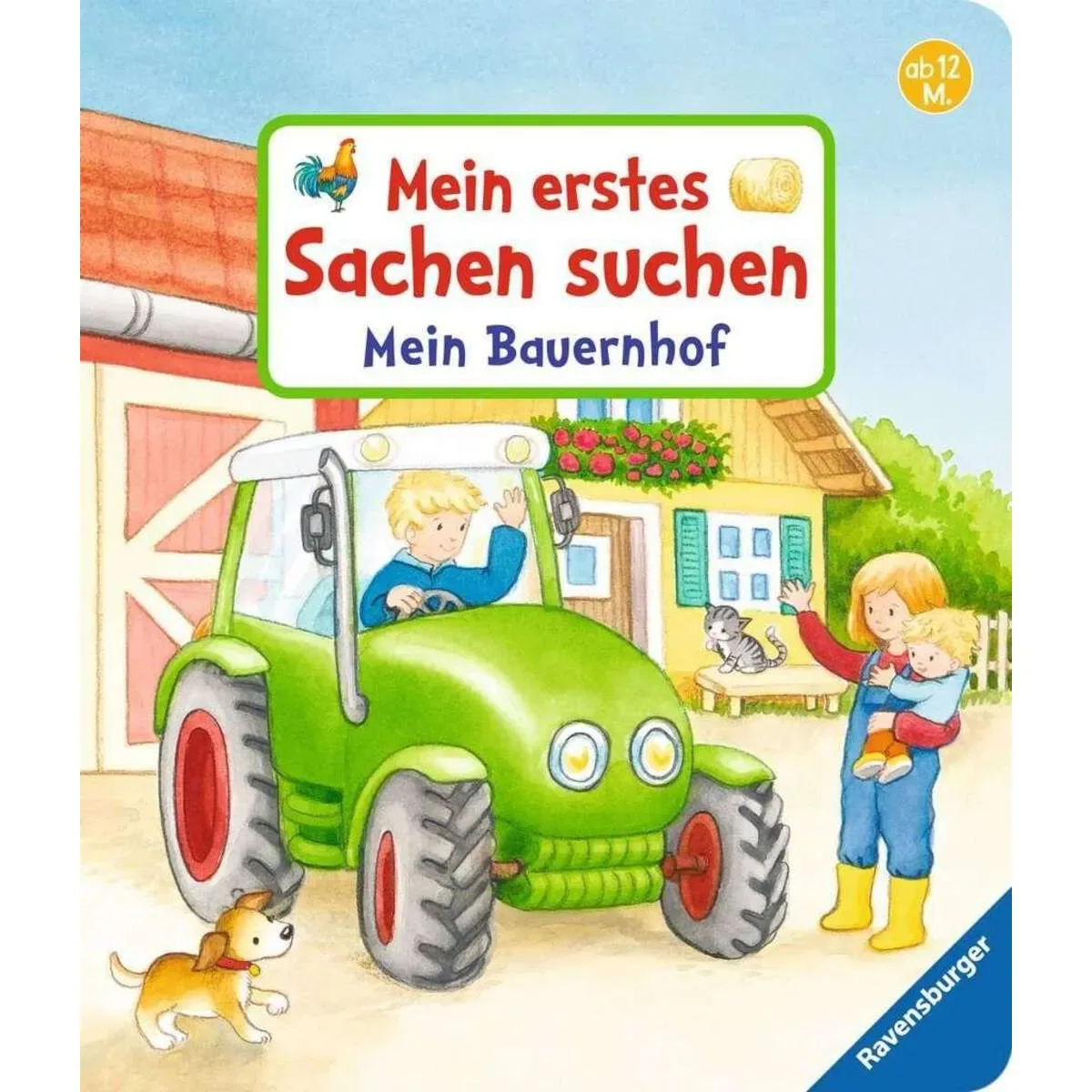 RAVENSBURGER 01504 Mein erstes Sachen suchen: Mein Bauernhof fra Ravensburger – produktbillede