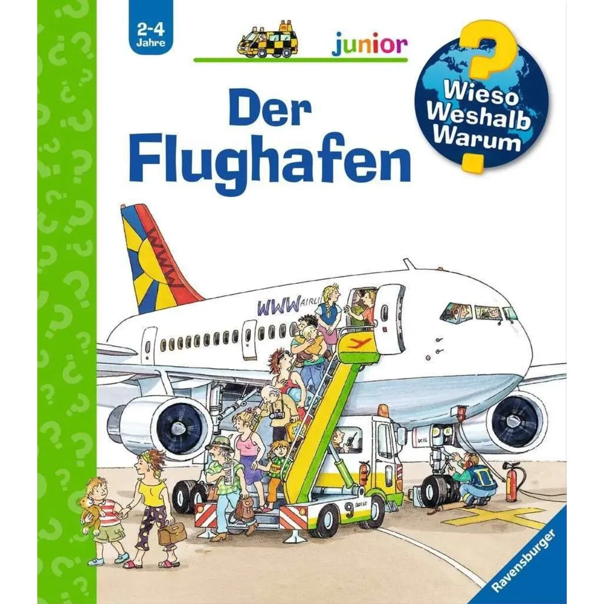 RAVENSBURGER 01530 Wieso? Weshalb? Warum? junior: Der Flughafen fra Ravensburger – produktbillede