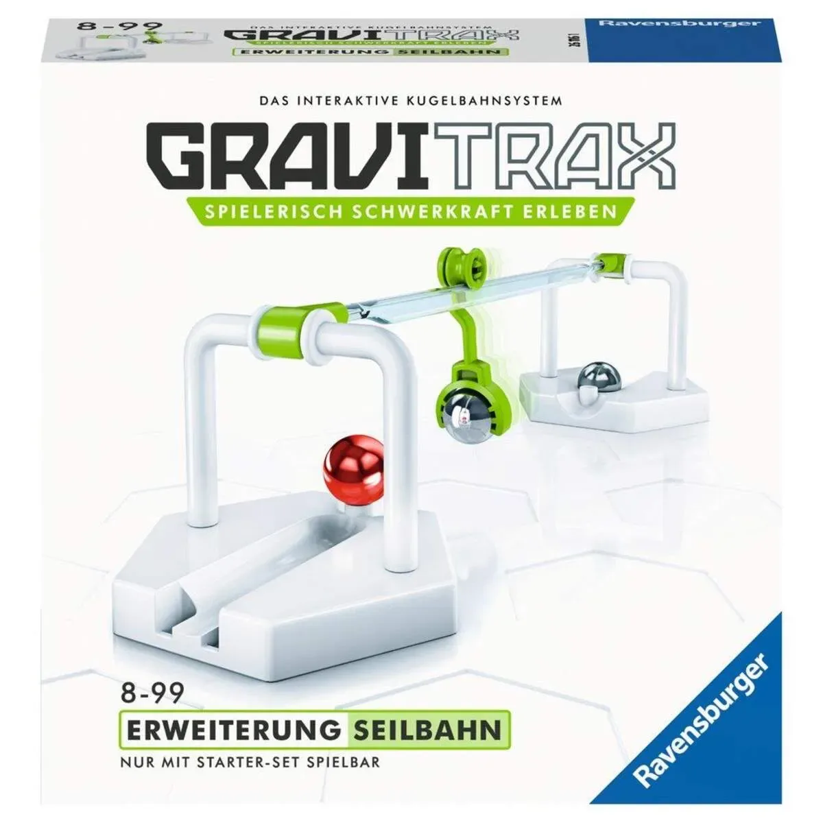 RAVENSBURGER 026116 GraviTrax Seilbahn fra Ravensburger – produktbillede