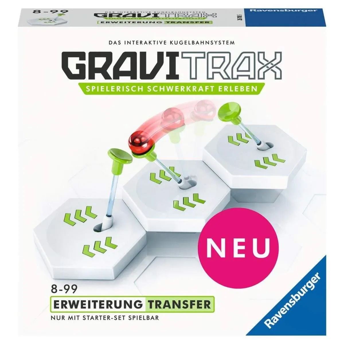 RAVENSBURGER 026118 GraviTrax Transfer från Ravensburger – produktbild