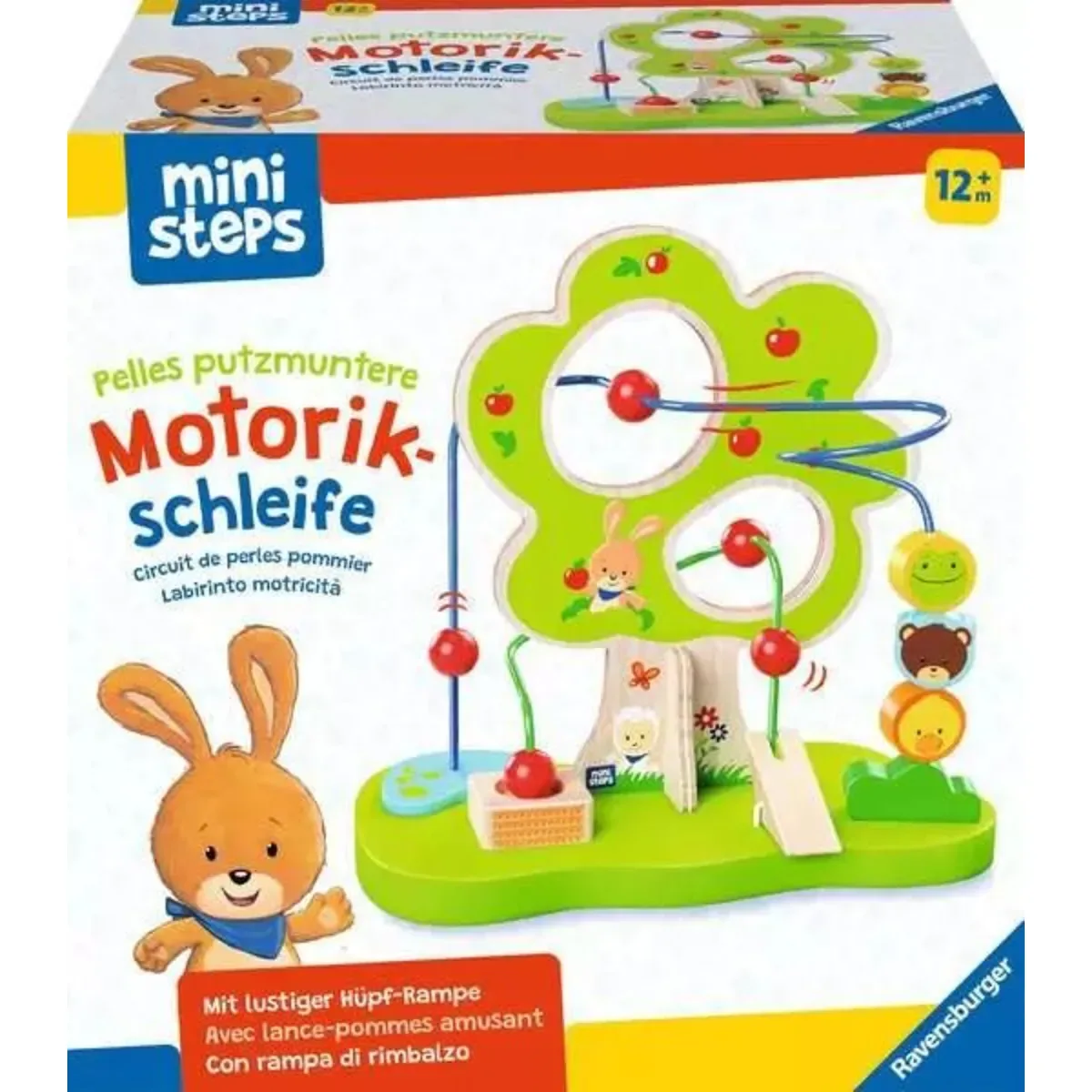 RAVENSBURGER 04579 ministeps: Pelles putzmuntere Motorikschleife fra Ravensburger – produktbillede