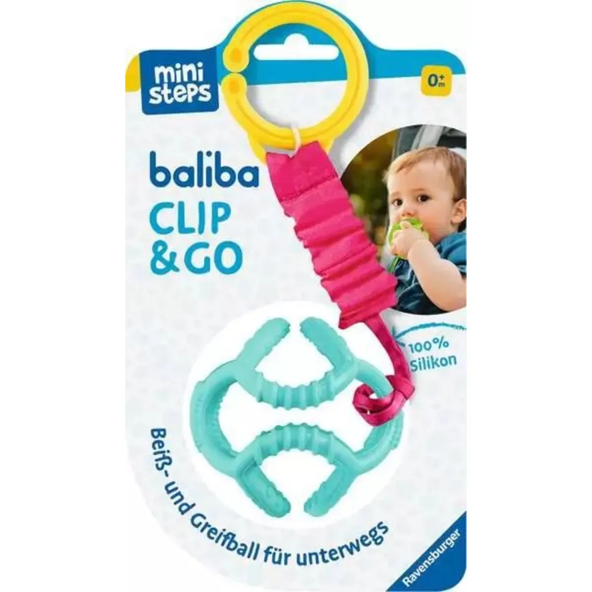 Ravensburger 04583 ministeps baliba Clip & Go türkis - ab 0 Monate fra Ravensburger – produktbillede