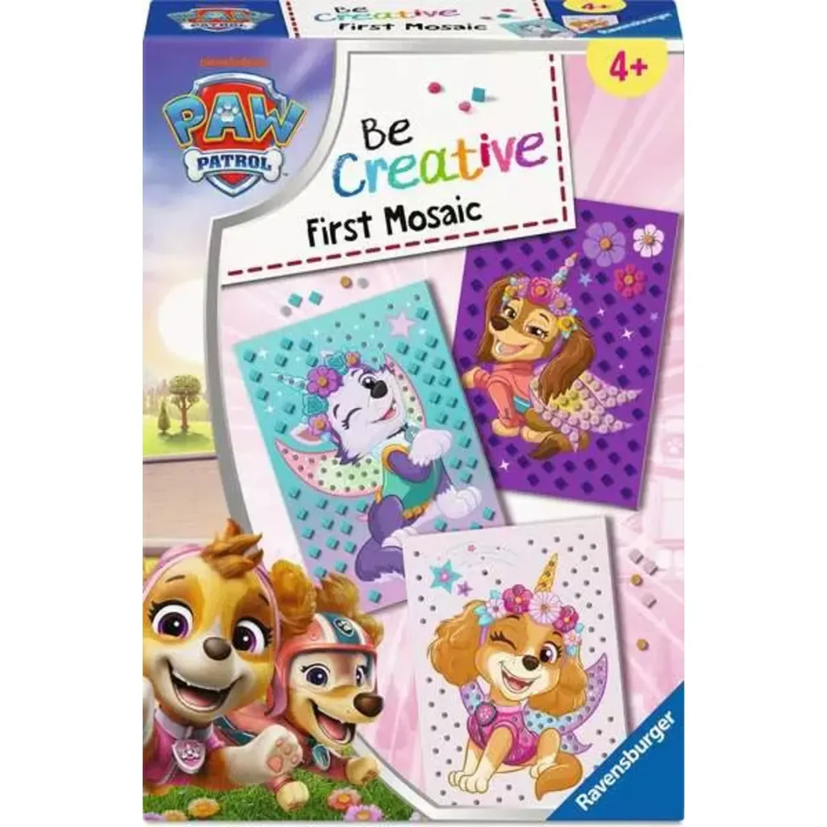 Ravensburger 12028012 BeCreative Midi - Mein erstes Mosaik Paw Patrol von Ravensburger – Produktfoto