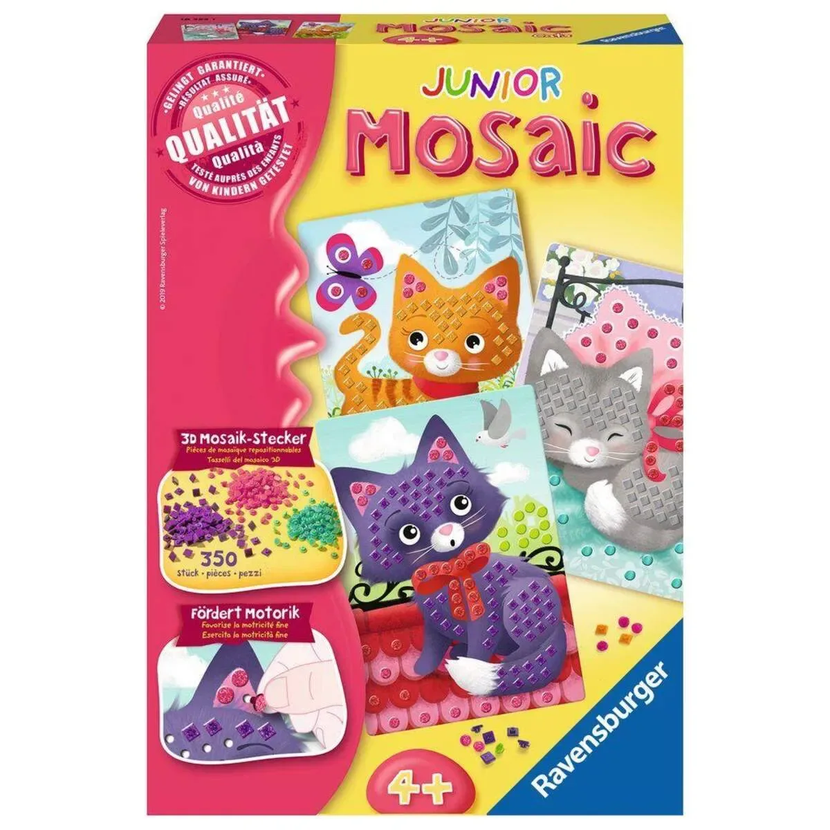 RAVENSBURGER 18353 Mosaic Junior: Cats von Ravensburger – Produktfoto