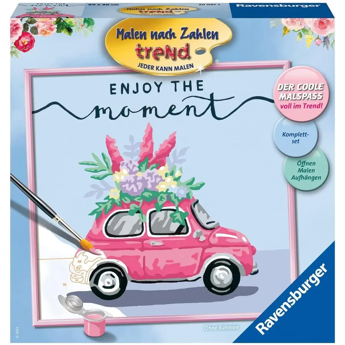 RAVENSBURGER 20067 Malen nach Zahlen Enjoy the moment von Ravensburger – Produktfoto