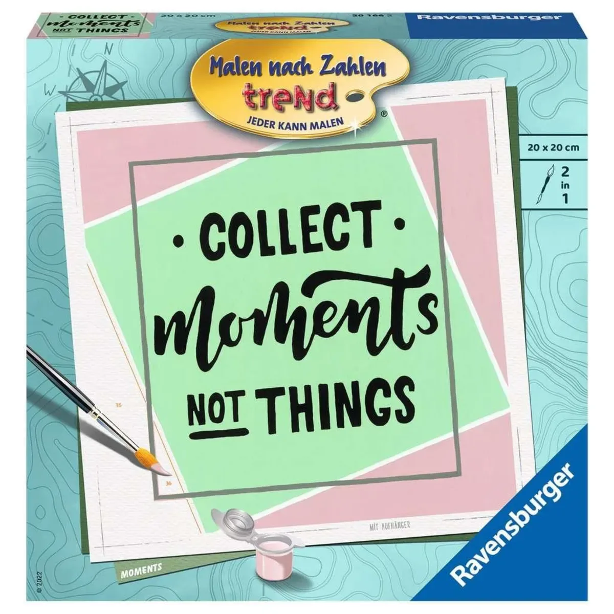 RAVENSBURGER 20166 Malen nach Zahlen Moments von Ravensburger – Produktfoto
