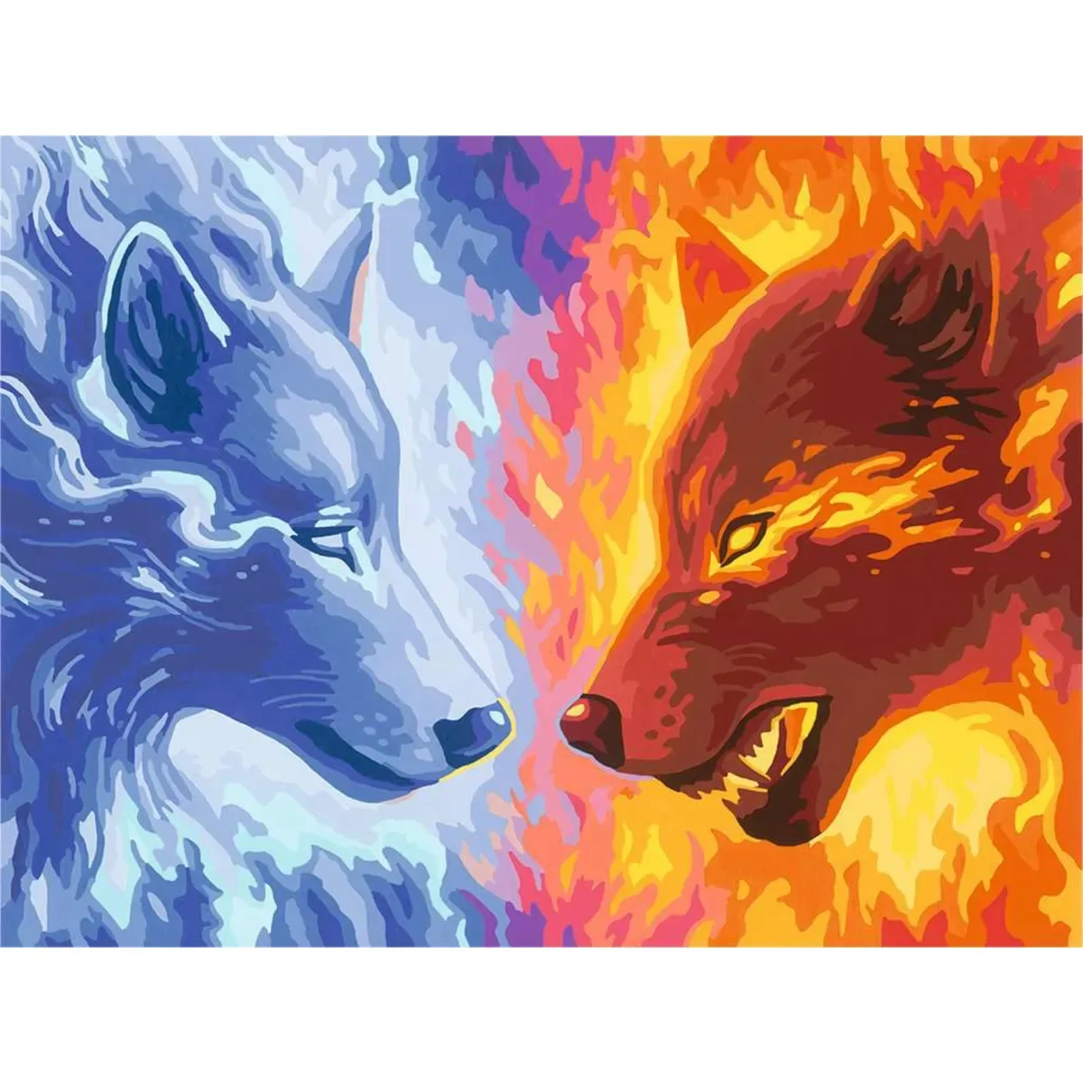 Ravensburger 23549 CreArt Adults Premium - Feuer & Eis von Ravensburger – Produktfoto