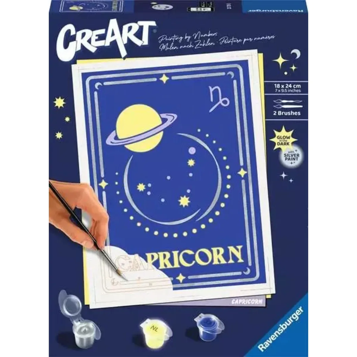 RAVENSBURGER 23739 CreArt Sternzeichen Steinbock de Ravensburger – photo du produit