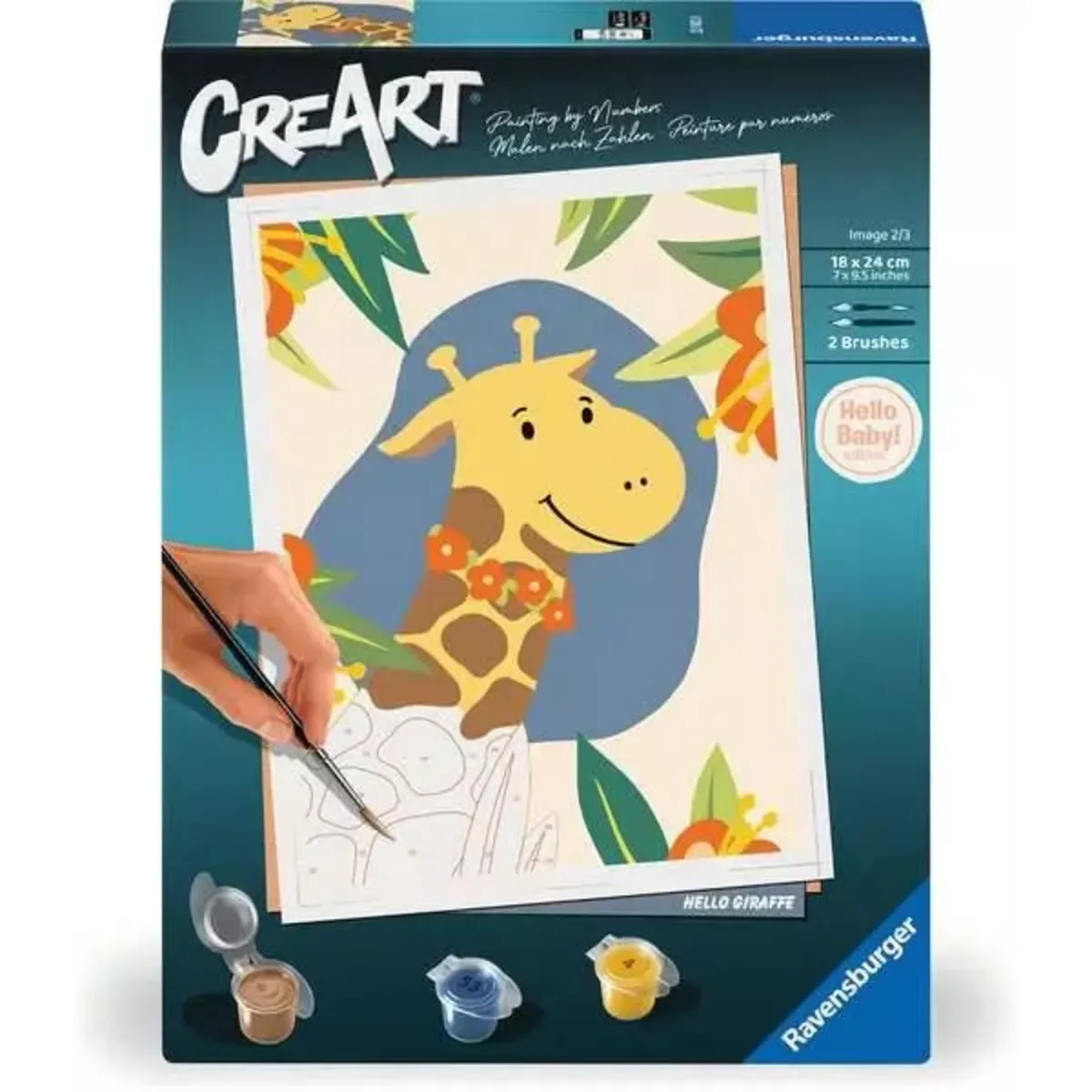 Ravensburger 23903 CreArt Adults Trend - Giraffe von Ravensburger – Produktfoto