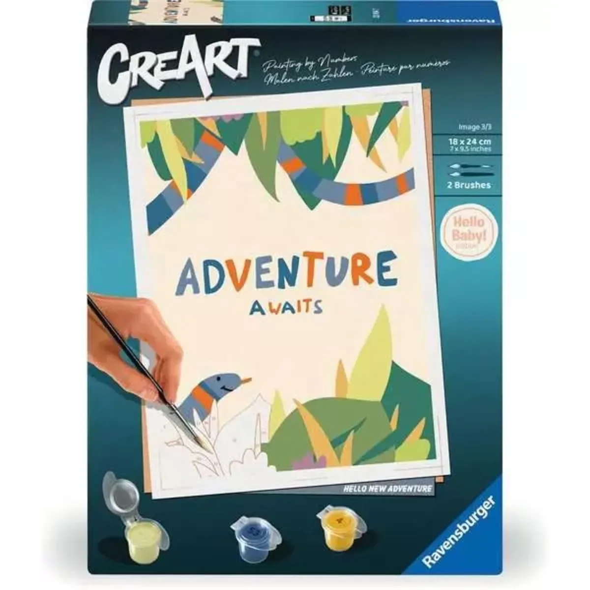 Ravensburger 23904 CreArt Adults Trend - Neues Abenteuer von Ravensburger – Produktfoto