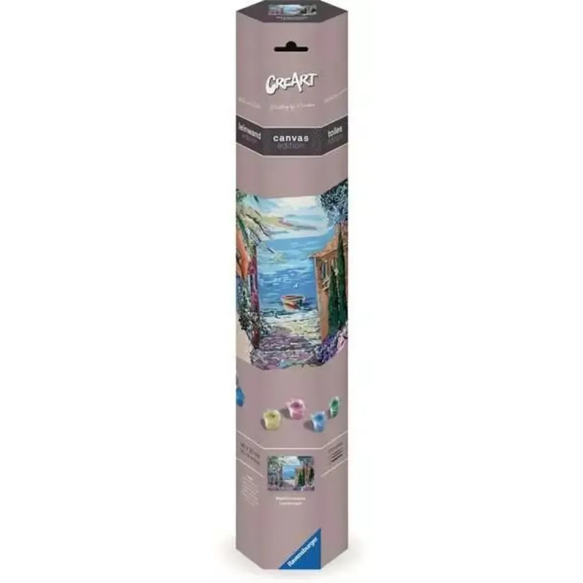 Ravensburger 23913 CreArt Canvas Leinwand - Mediterrane Landschaft von Ravensburger – Produktfoto