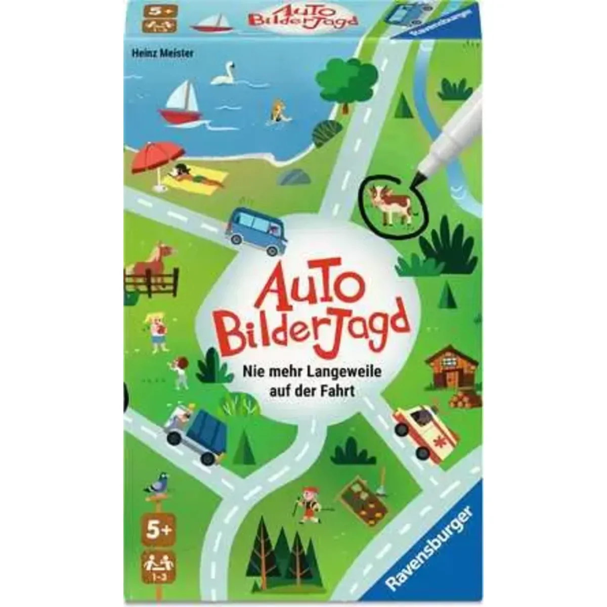 Ravensburger 24932 Auto-Bilderjagd - Kinderspiel ab 5 Jahre von Ravensburger – Produktfoto