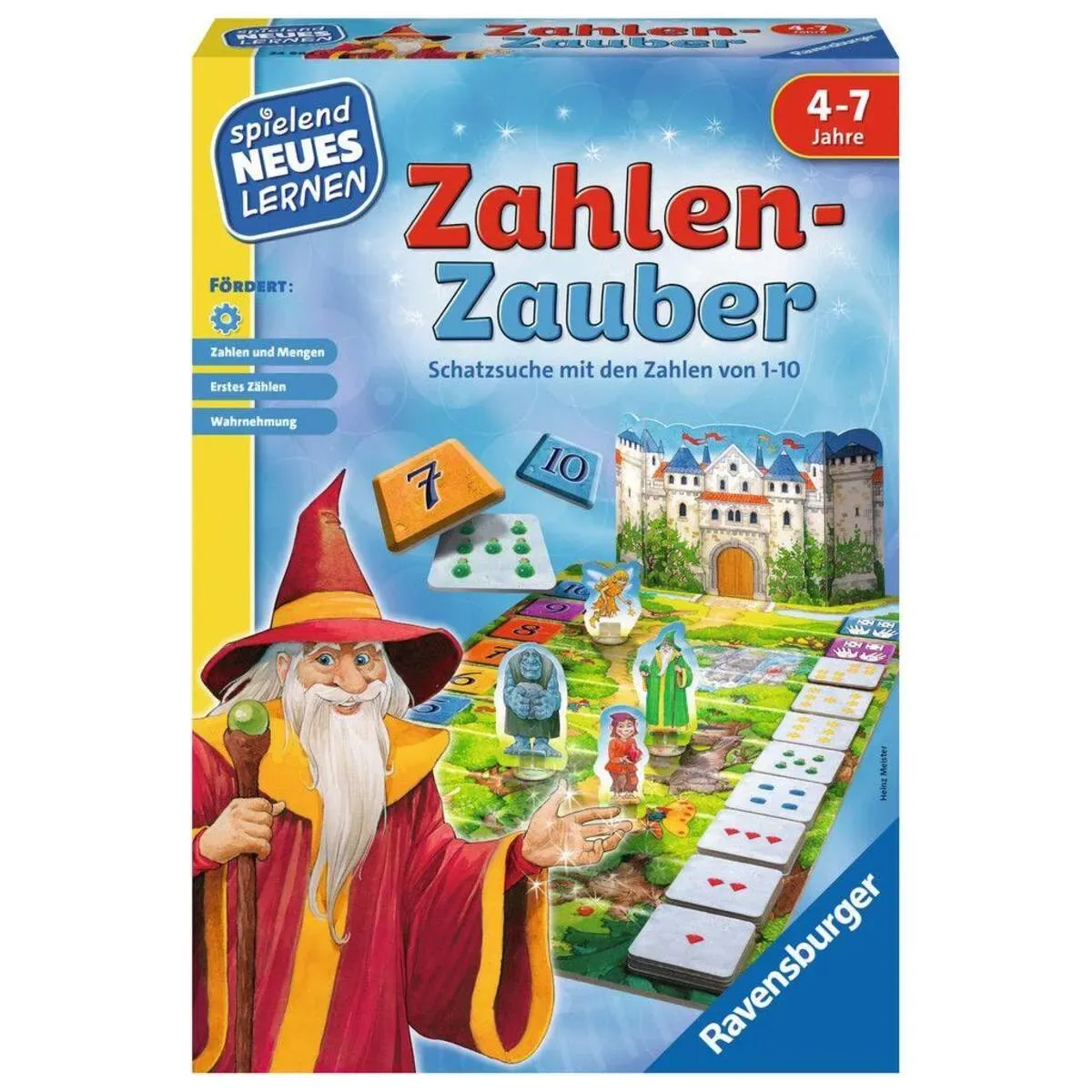 Ravensburger 24964 Zahlen-Zauber - Kinderspiel ab 4 Jahre von Ravensburger – Produktfoto