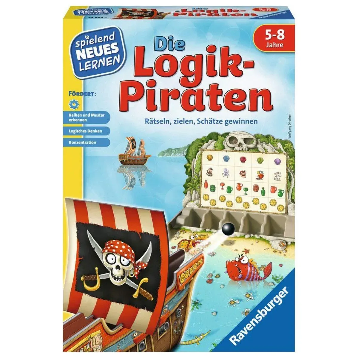 Ravensburger 24969 Die Logik-Piraten - Kinderspiel ab 5 Jahre von Ravensburger – Produktfoto