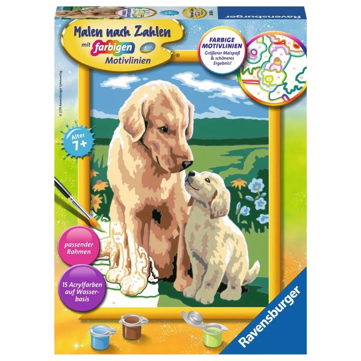 RAVENSBURGER 28476 Malen nach Zahlen Mutterliebe von Ravensburger – Produktfoto