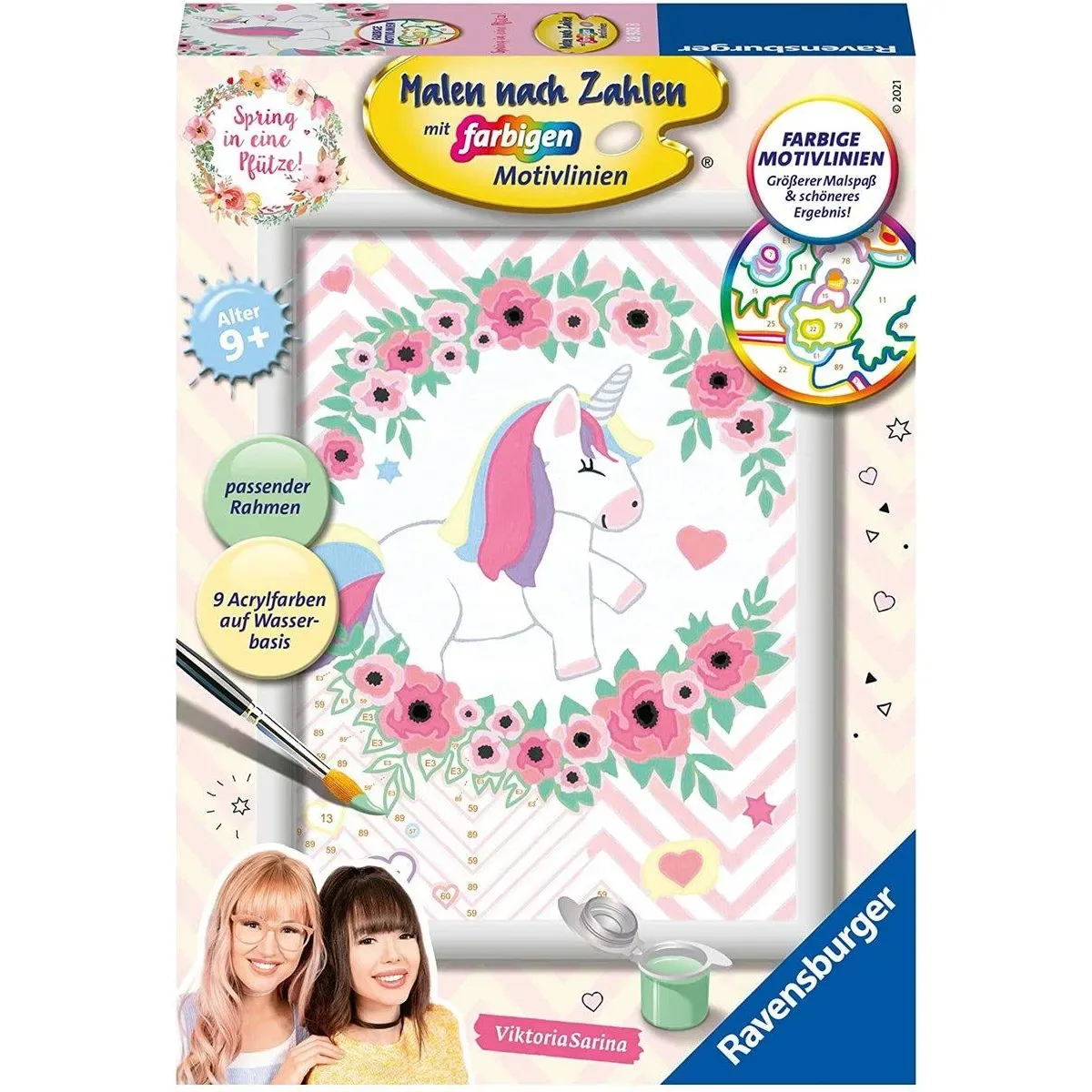 RAVENSBURGER 28928 Malen nach Zahlen Zuckersüßes Einhorn by Ravensburger – product photo