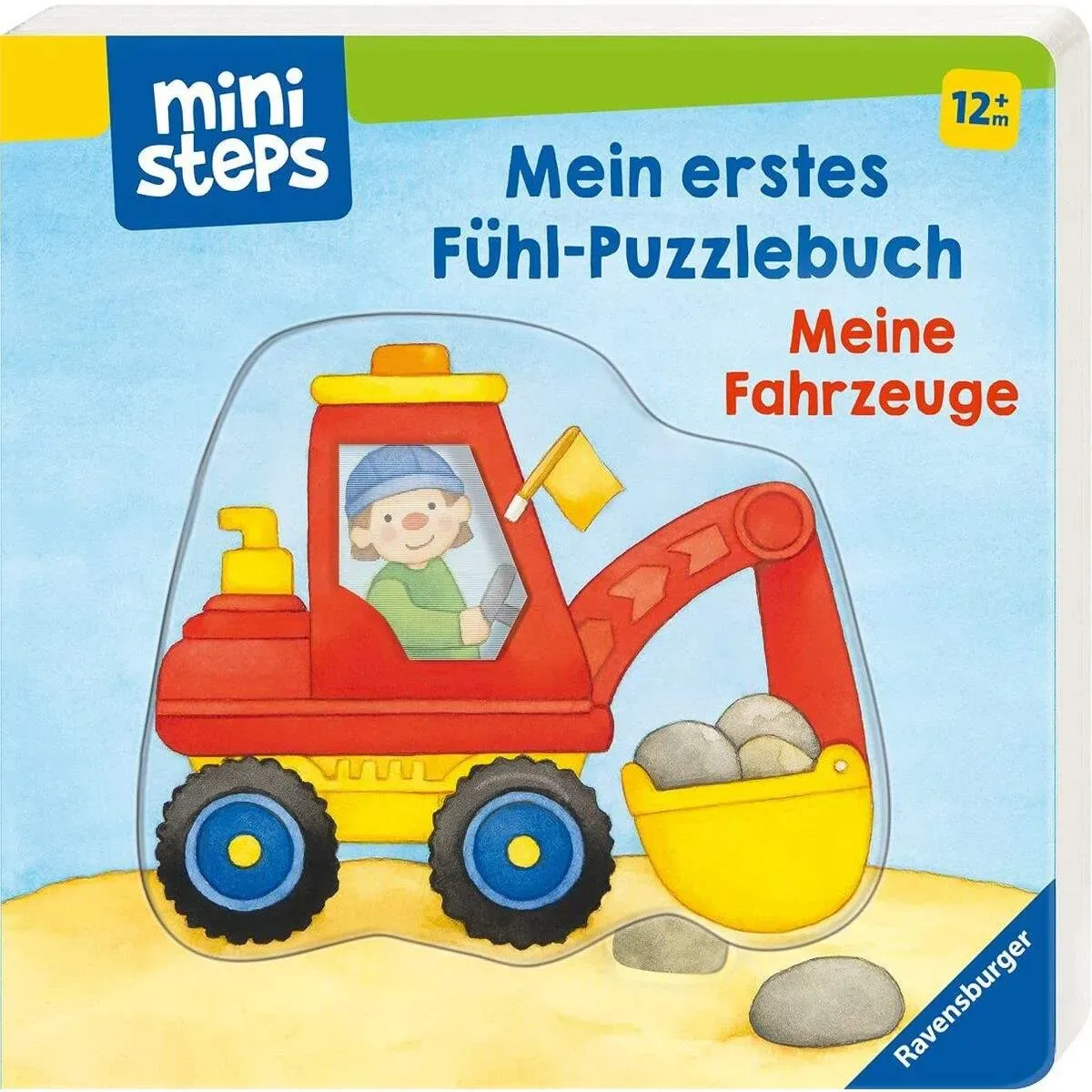 RAVENSBURGER 30139 Mein erstes Fühl-Puzzlebuch: Meine Fahrzeuge von Ravensburger – Produktfoto