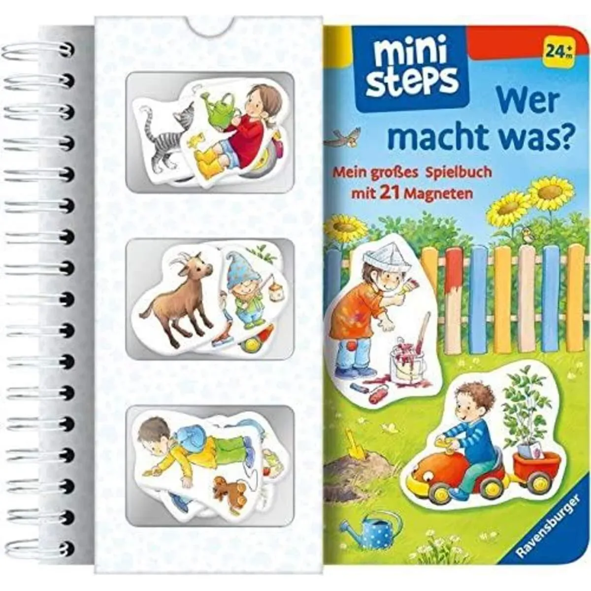RAVENSBURGER 30250 ministeps Wer macht was? von Ravensburger – Produktfoto