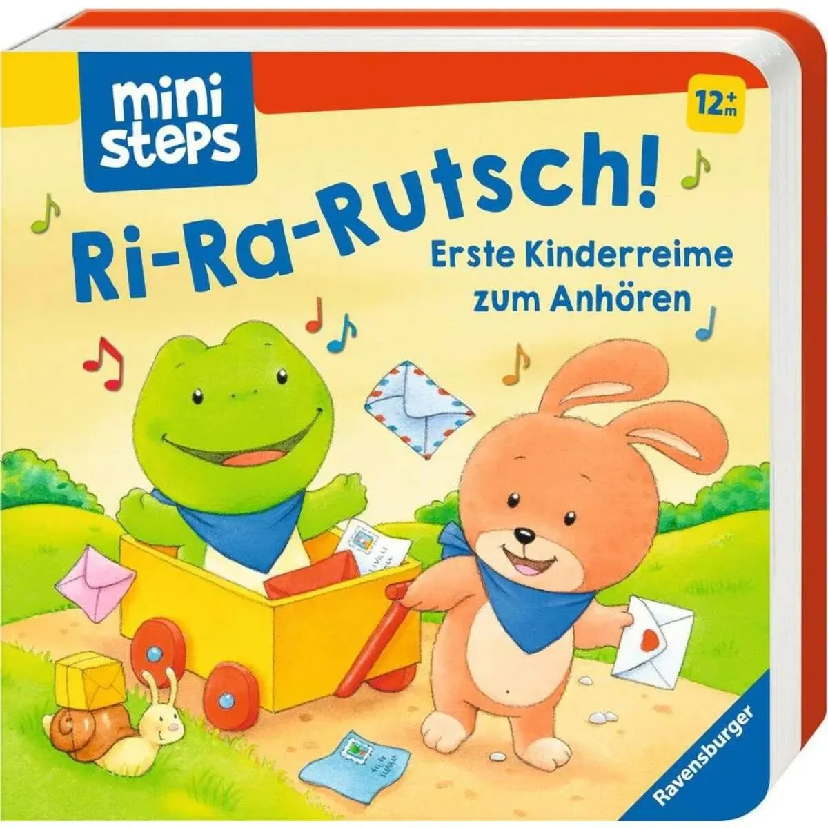 RAVENSBURGER 30255 ministeps: Ri-ra-rutsch! Erste Kinderreime zum Anhören von Ravensburger – Produktfoto