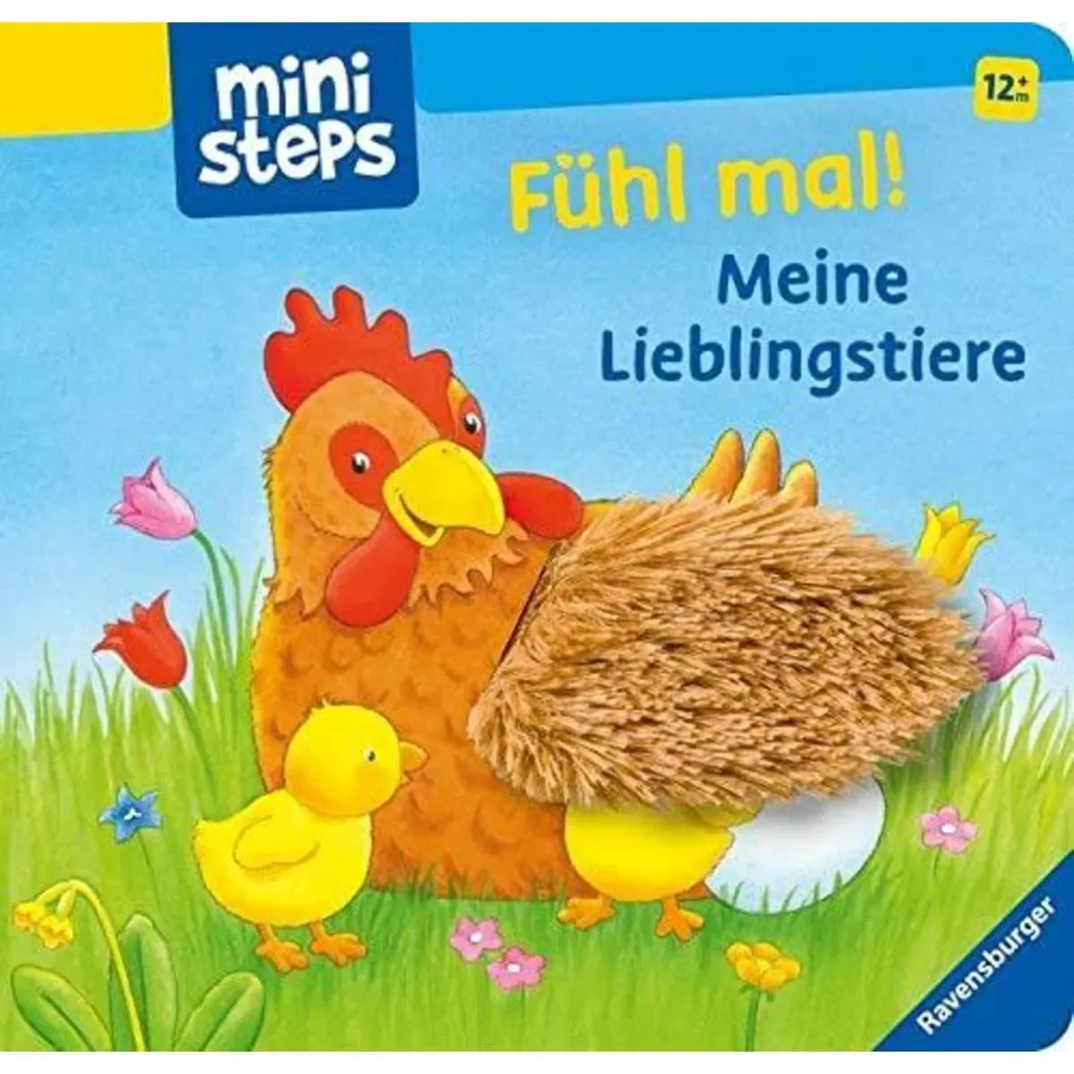 RAVENSBURGER 30268 ministeps Fühl mal! Meine Lieblingstiere von Ravensburger – Produktfoto