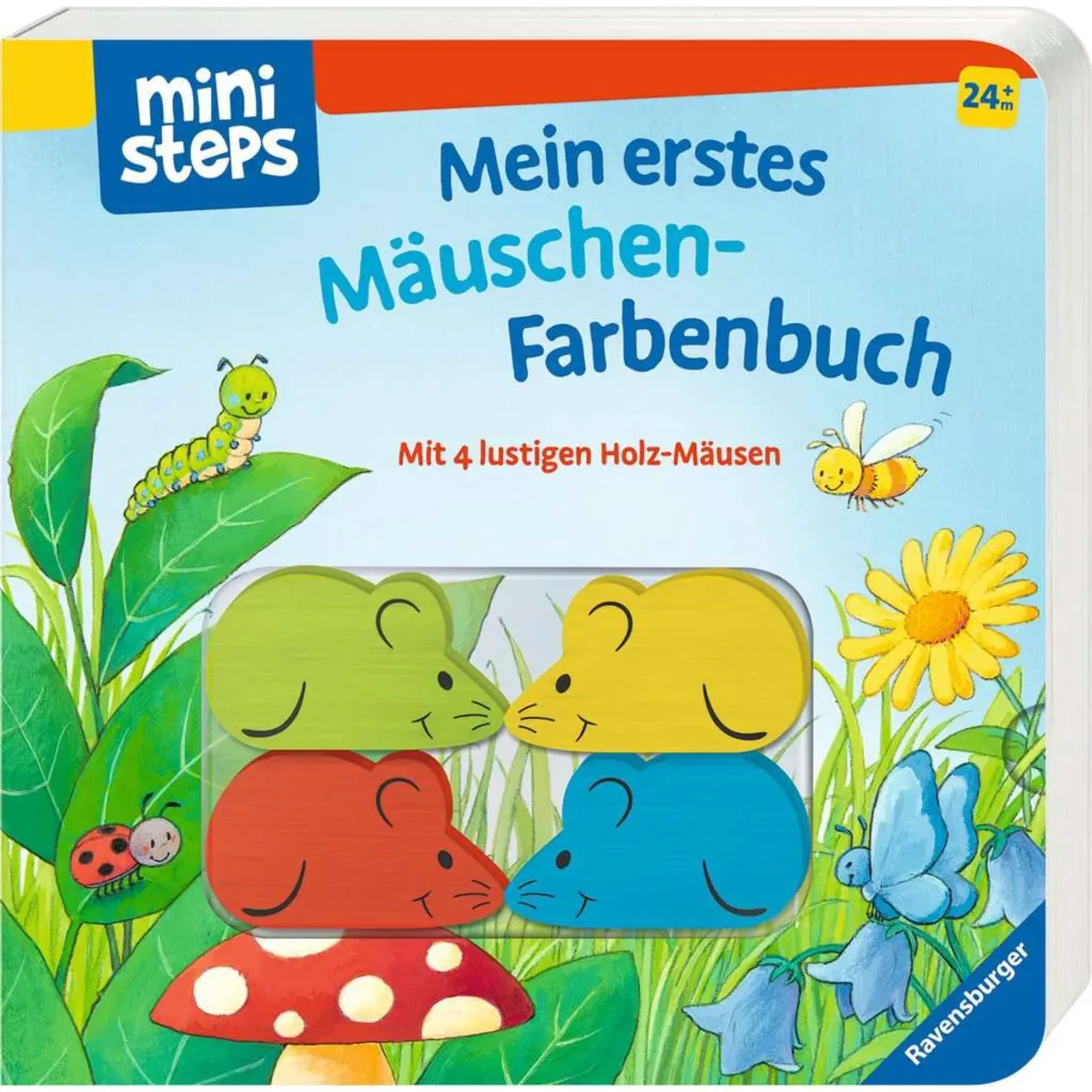 RAVENSBURGER 30272 ministeps: Mein erstes Mäuschen-Farbenbuch von Ravensburger – Produktfoto