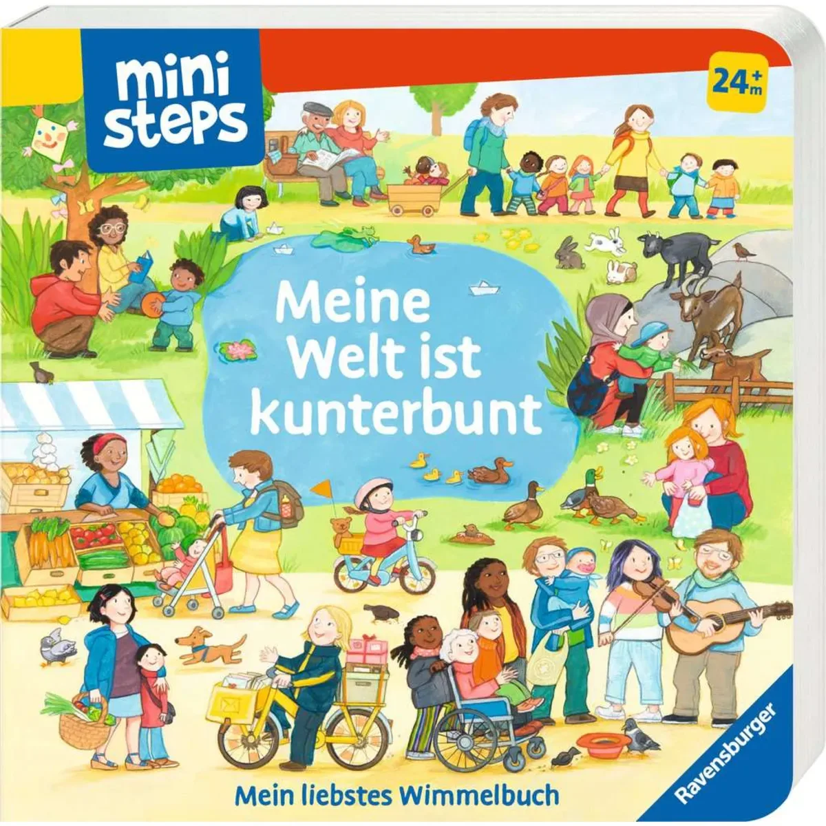 RAVENSBURGER 30281 ministeps: Meine Welt ist kunterbunt von Ravensburger – Produktfoto
