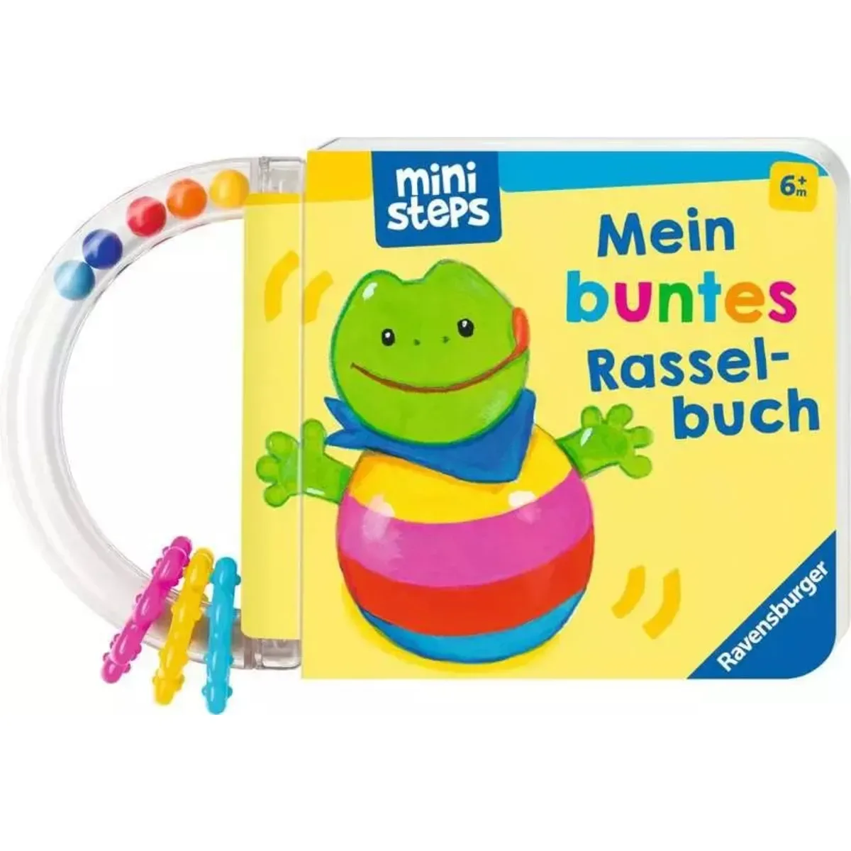 RAVENSBURGER 30355 ministeps: Mein buntes Rasselbuch von Ravensburger – Produktfoto