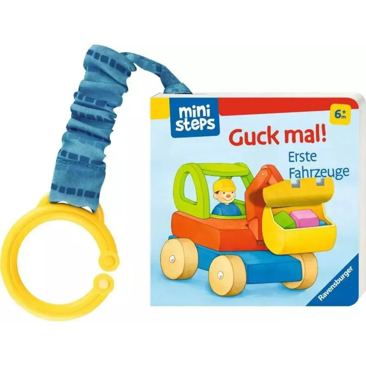RAVENSBURGER 30643 ministeps: Mein erstes Buggybuch: Guck mal! Erste Fahrzeuge von Ravensburger – Produktfoto