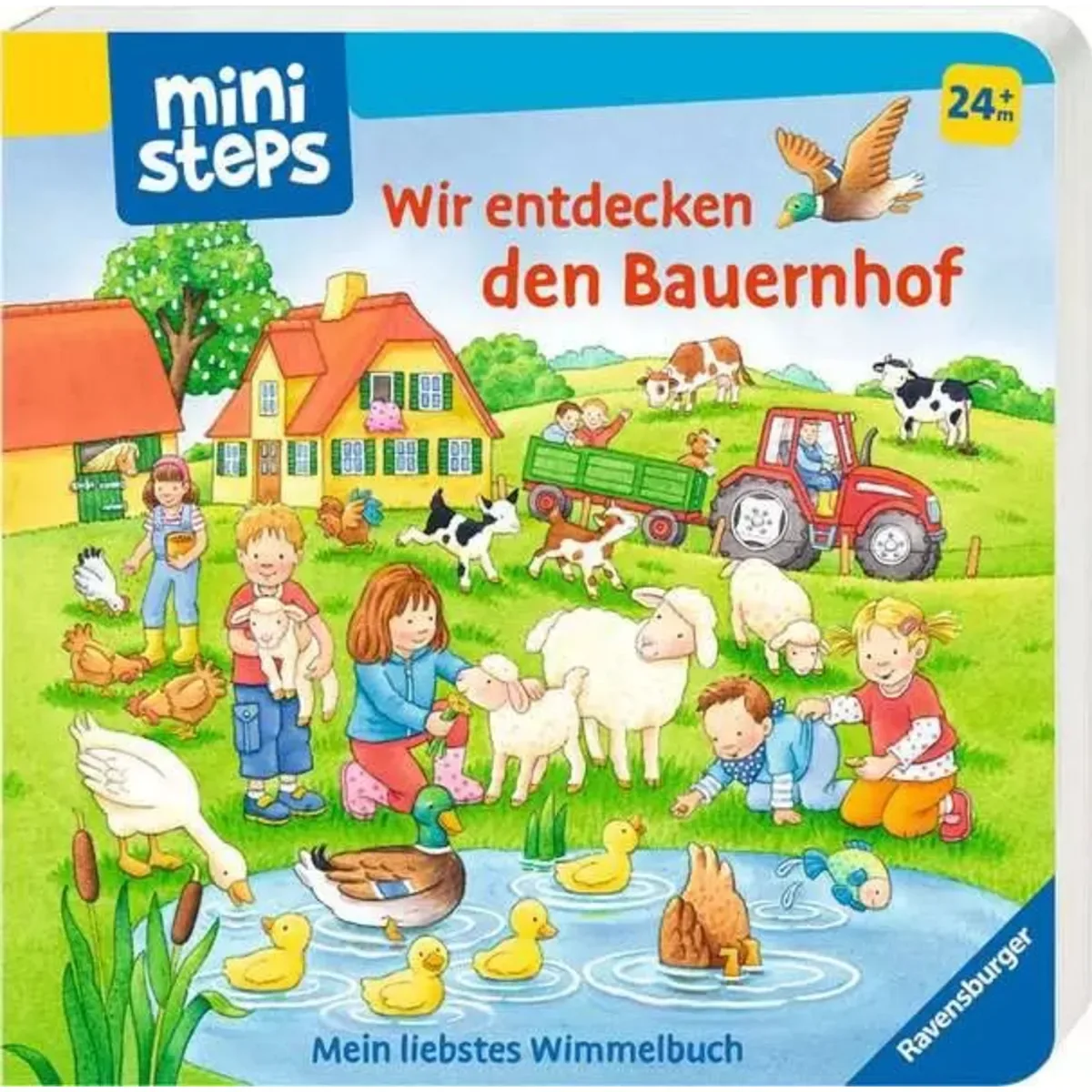 RAVENSBURGER 30802 ministeps: Wir entdecken den Bauernhof von Ravensburger – Produktfoto