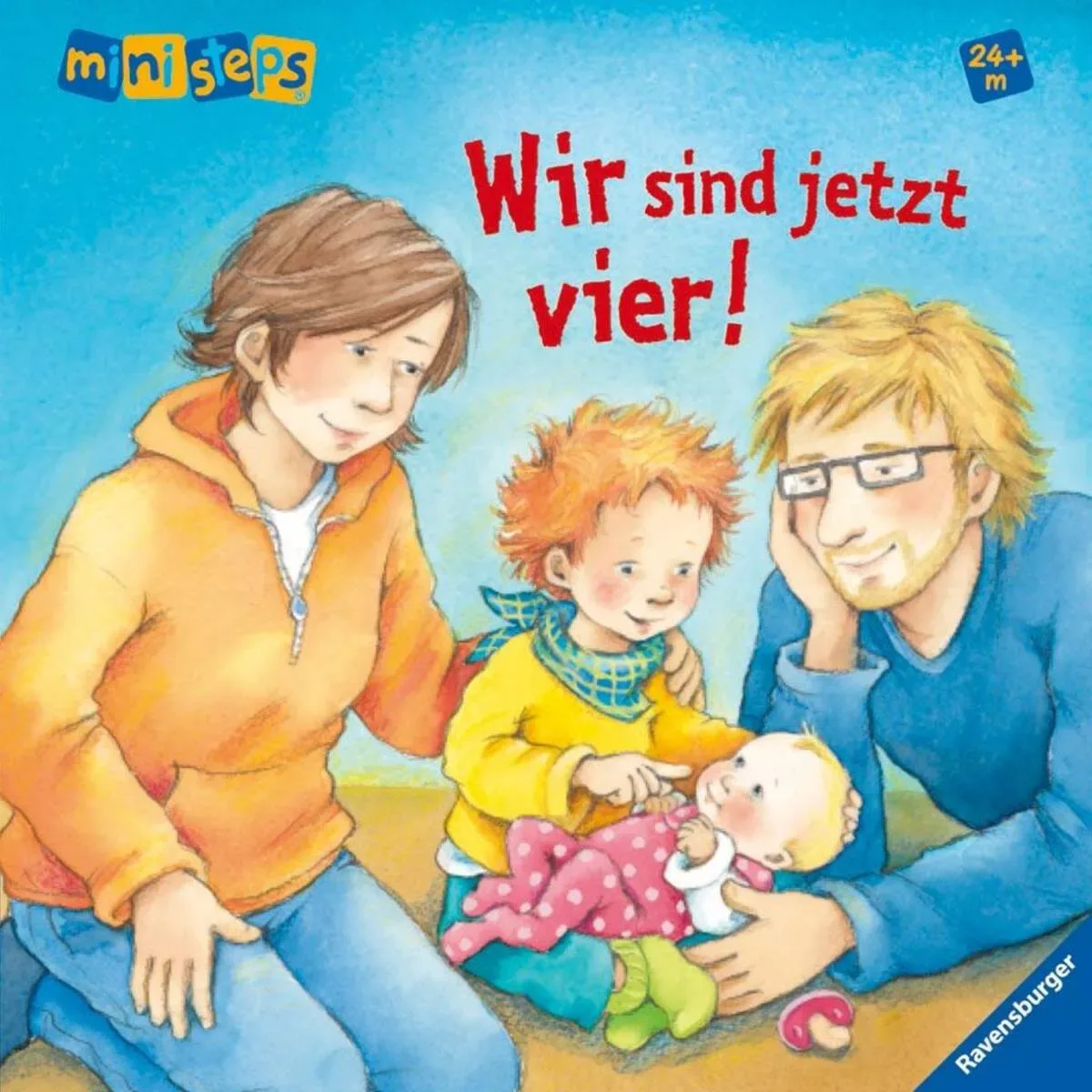 RAVENSBURGER 31581 ministeps Wir sind jetzt vier! von Ravensburger – Produktfoto