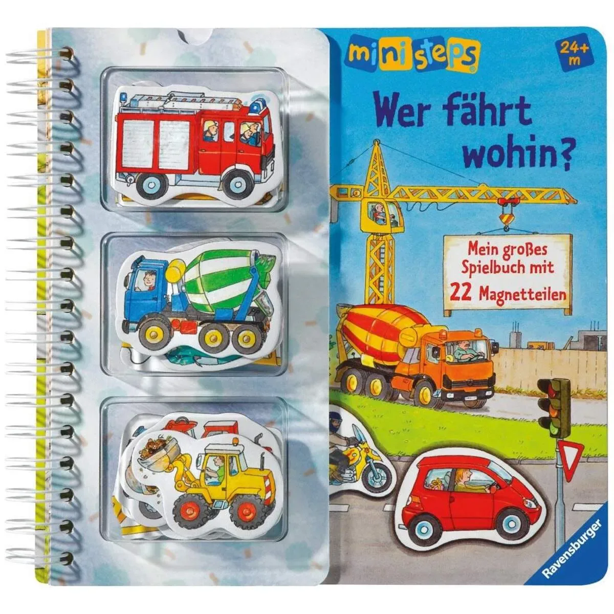 RAVENSBURGER 31603 ministeps Wer fährt wohin? von Ravensburger – Produktfoto