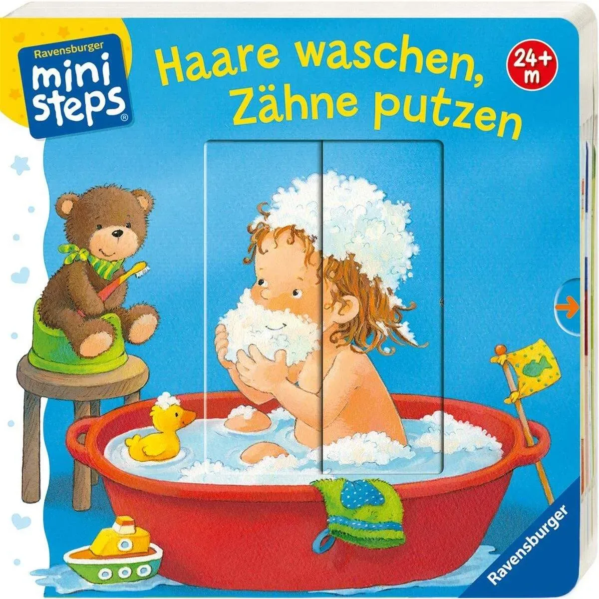 RAVENSBURGER 31762 ministeps Haare waschen, Zähne putzen von Ravensburger – Produktfoto