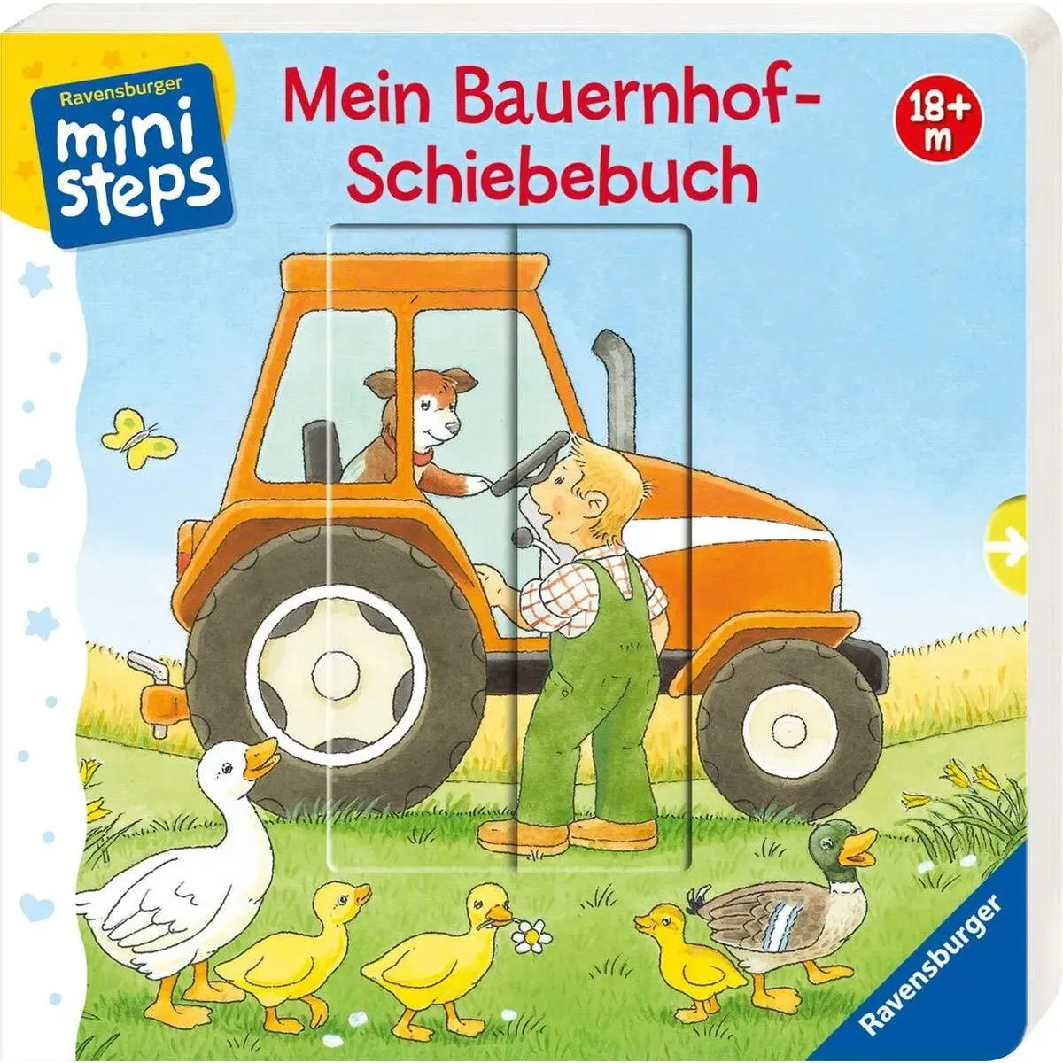 RAVENSBURGER 31940 ministeps Mein Bauernhof-Schiebebuch von Ravensburger – Produktfoto