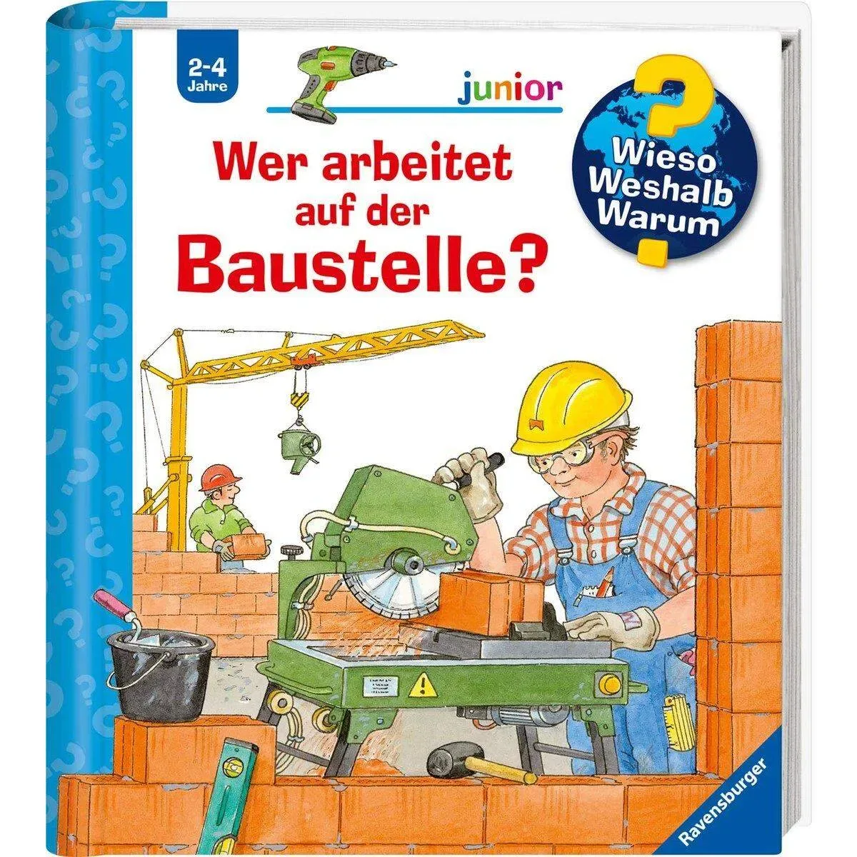 RAVENSBURGER 32640 Wieso? Weshalb? Warum? junior Wer arbeitet auf der Baustelle? de Ravensburger – photo du produit