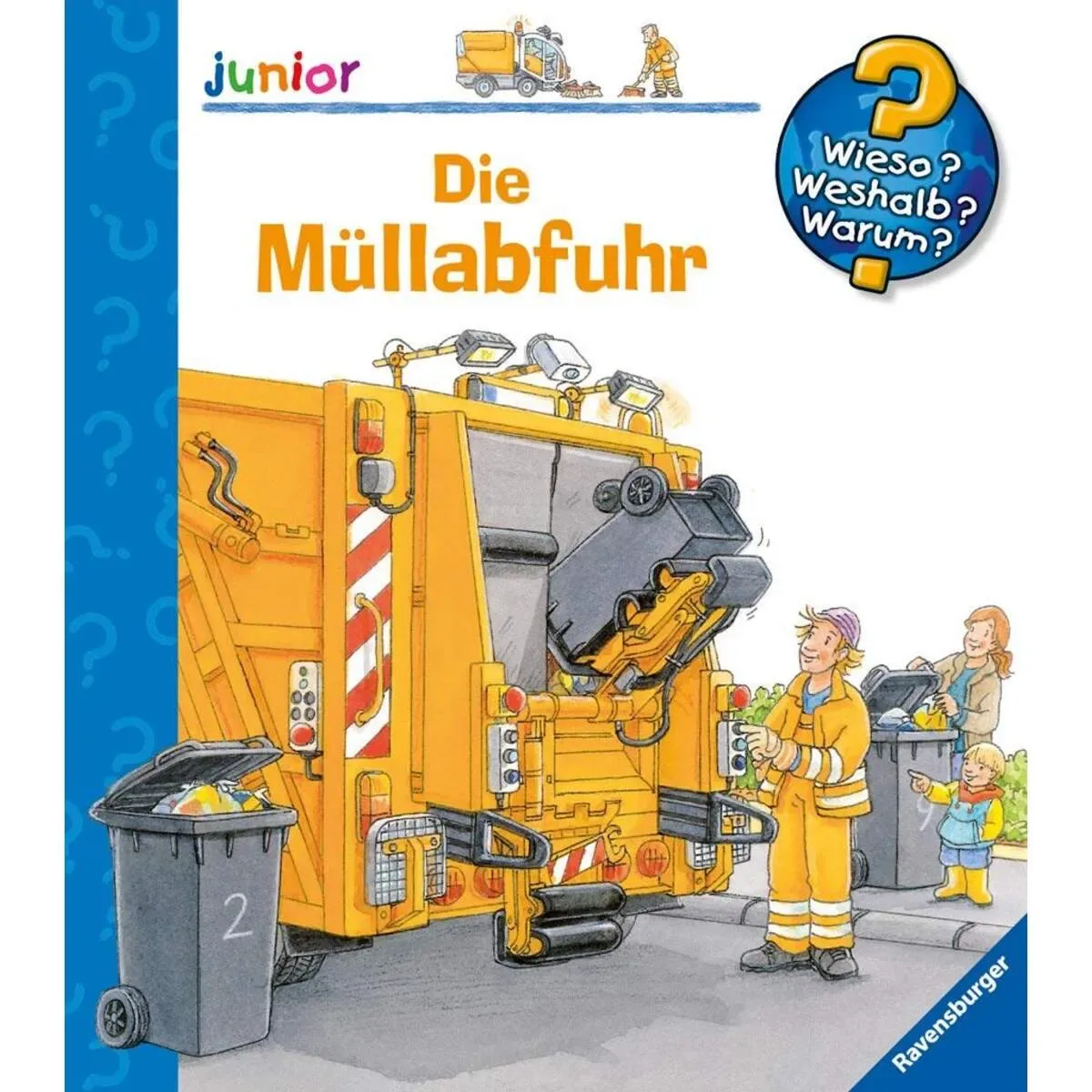 Ravensburger 32758 Wieso? Weshalb? Warum? junior, Band 16 - Die Müllabfuhr von Ravensburger – Produktfoto
