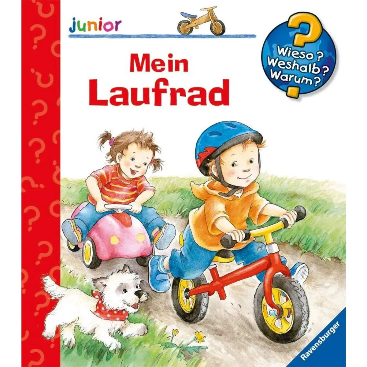 RAVENSBURGER 32833 Wieso? Weshalb? Warum? junior: Mein Laufrad von Ravensburger – Produktfoto