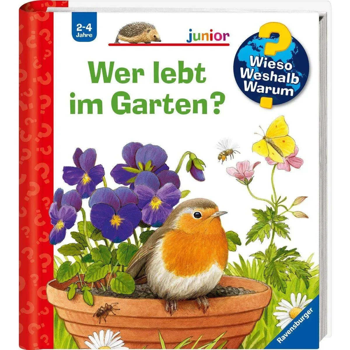 Ravensburger 32879 Wieso? Weshalb? Warum? junior, Band 49 - Wer lebt im Garten? von Ravensburger – Produktfoto