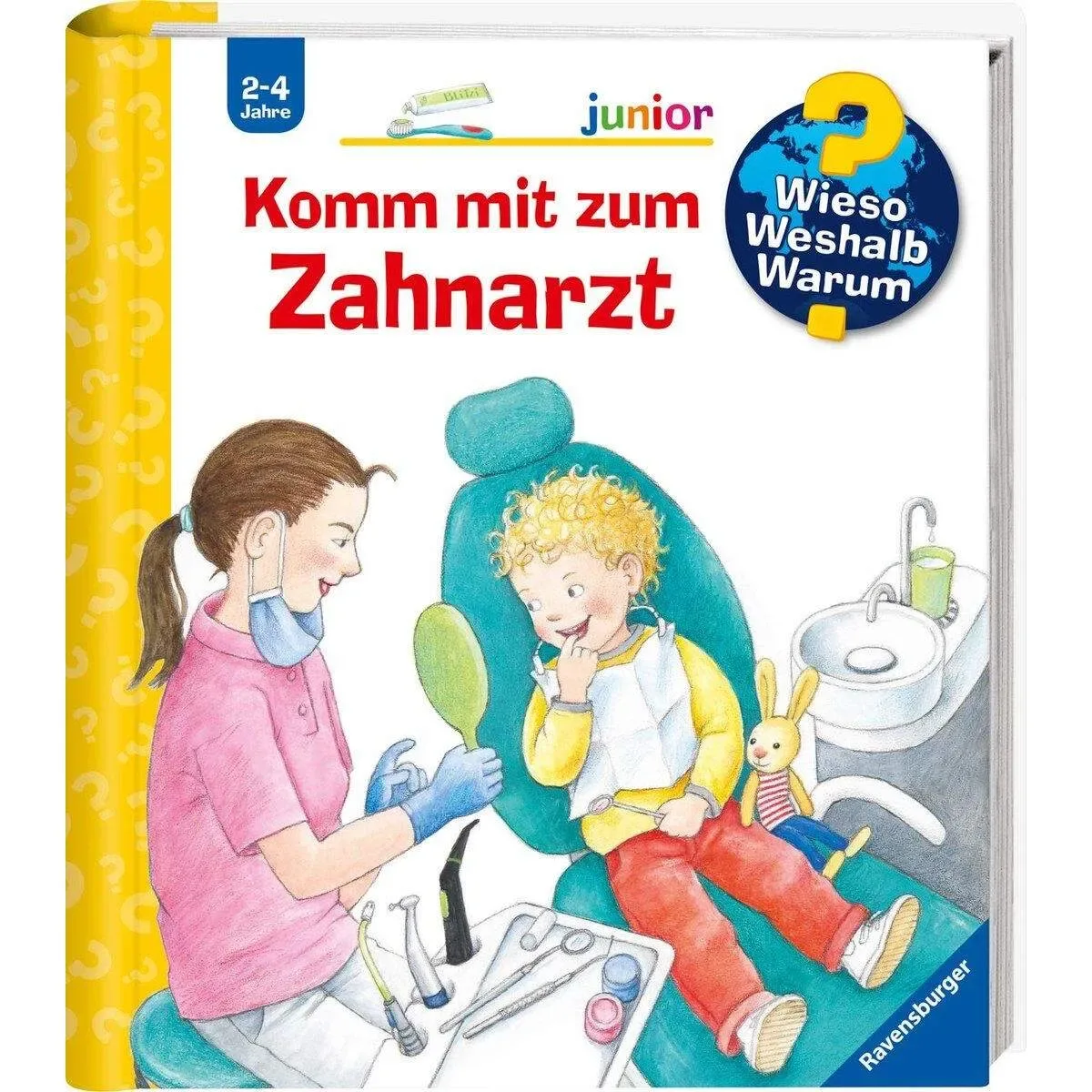 Ravensburger 32953 Wieso? Weshalb? Warum? junior, Band 64 - Komm mit zum Zahnarzt von Ravensburger – Produktfoto