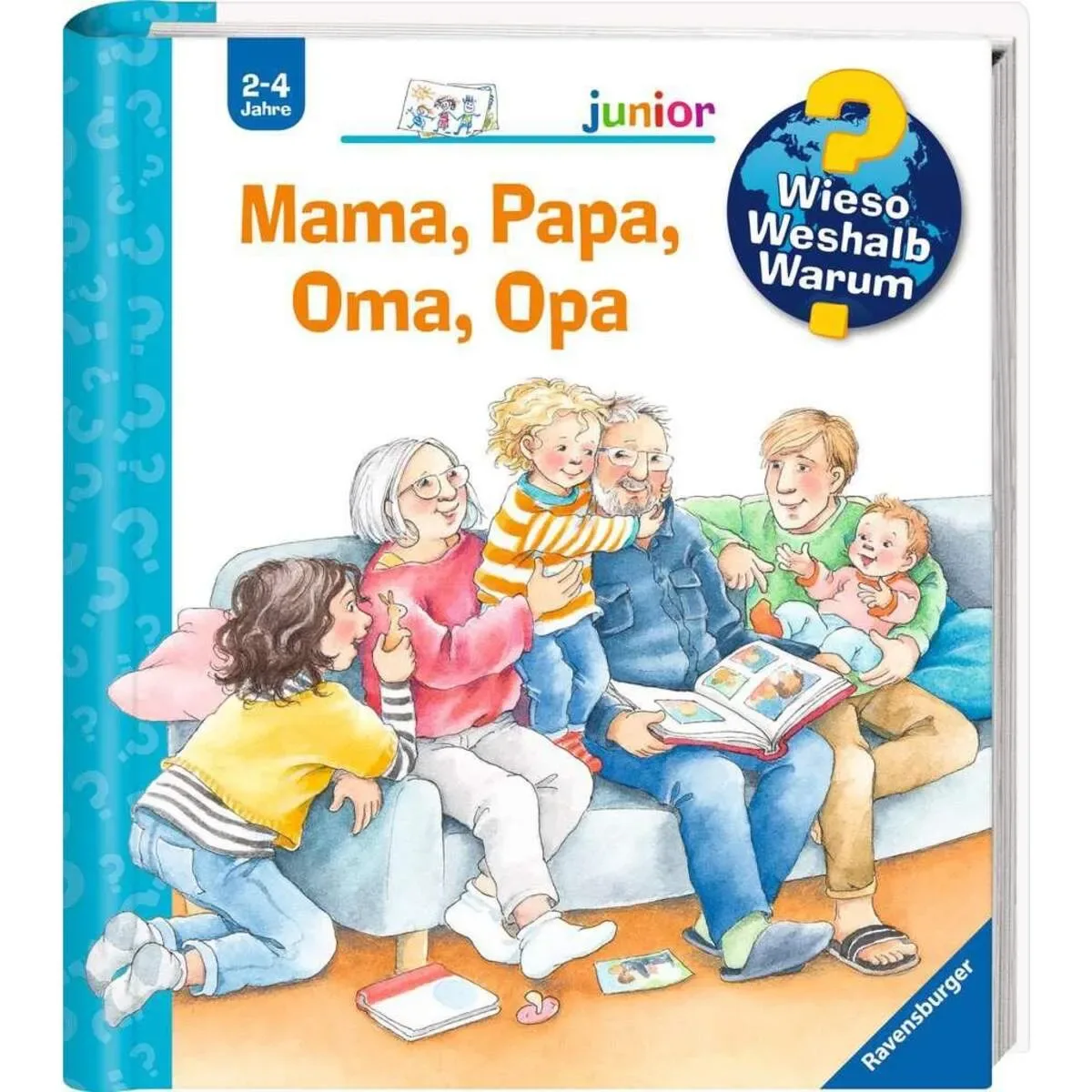 Ravensburger 32966 Wieso? Weshalb? Warum? junior, Band 39 - Mama, Papa, Oma, Opa von Ravensburger – Produktfoto