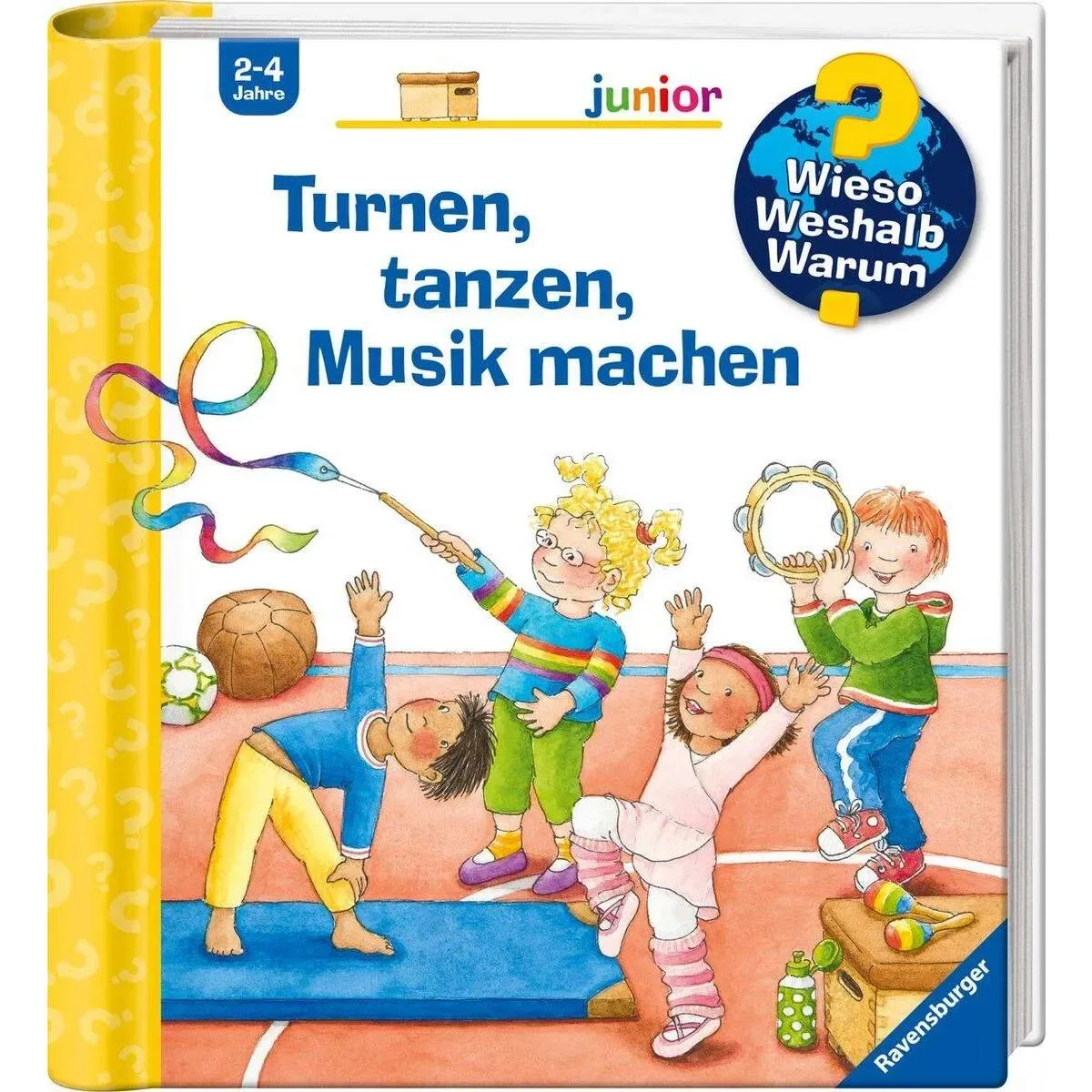 Ravensburger 32988 Wieso? Weshalb? Warum? junior, Band 71 - Turnen, tanzen, Musik machen von Ravensburger – Produktfoto