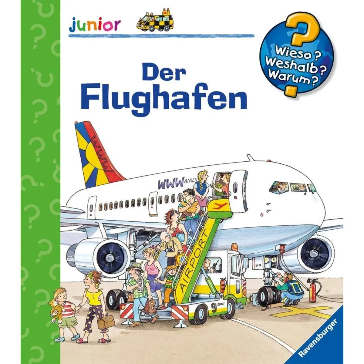Ravensburger 33292 Wieso? Weshalb? Warum? junior, Band 3 - Der Flughafen von Ravensburger – Produktfoto