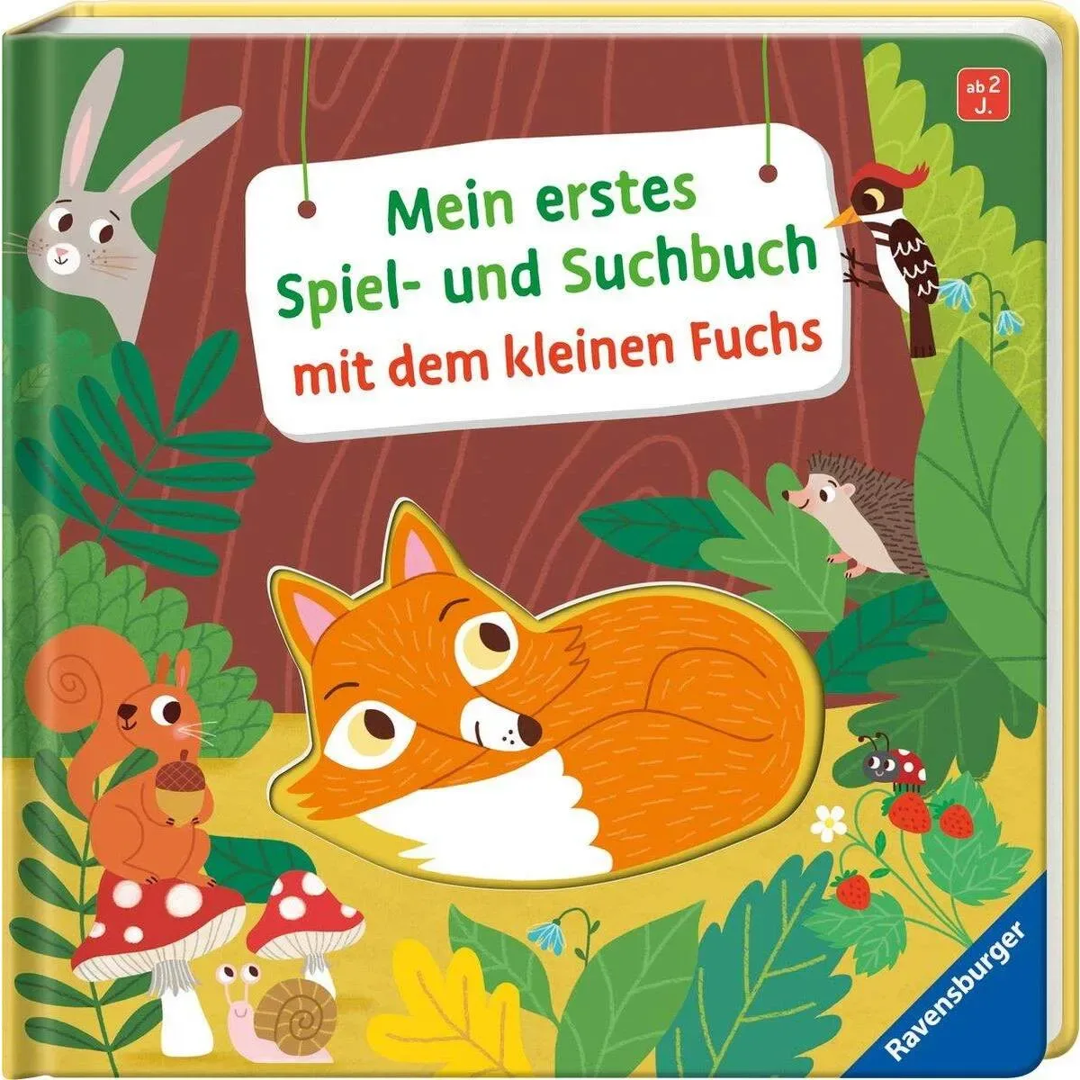 RAVENSBURGER 41038 Mein erstes Spiel- und Suchbuch mit dem kleinen Fuchs von Ravensburger – Produktfoto