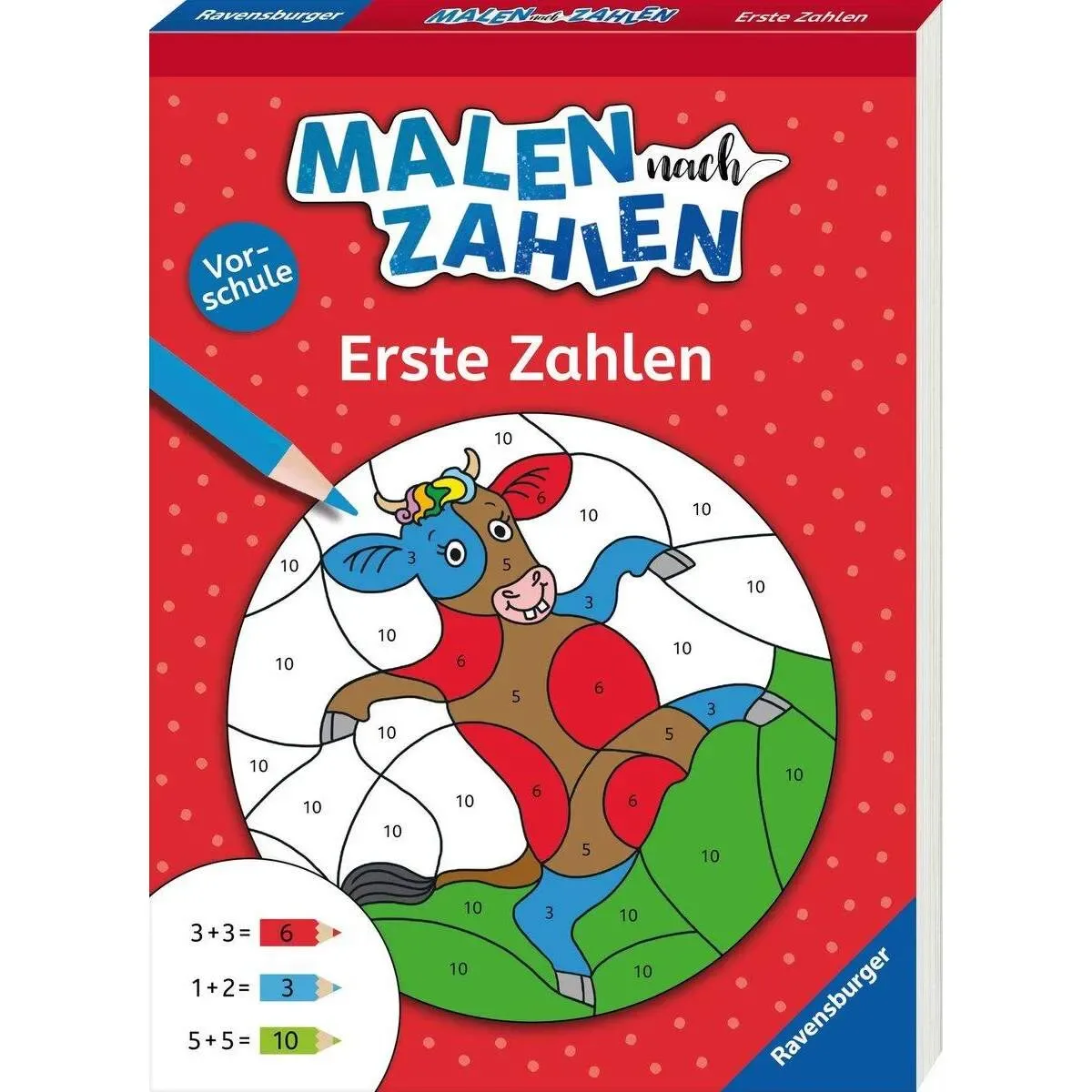 RAVENSBURGER 41619 Malen nach Zahlen, Vorschule: Erste Zahlen von Ravensburger – Produktfoto