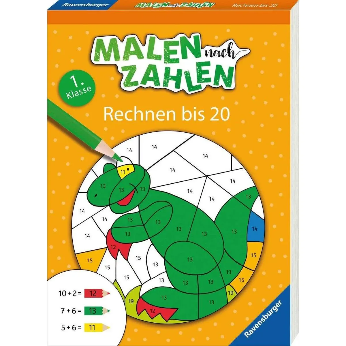 RAVENSBURGER 41620 Malen nach Zahlen, 1. Klasse: Rechnen bis 20 de Ravensburger – photo du produit